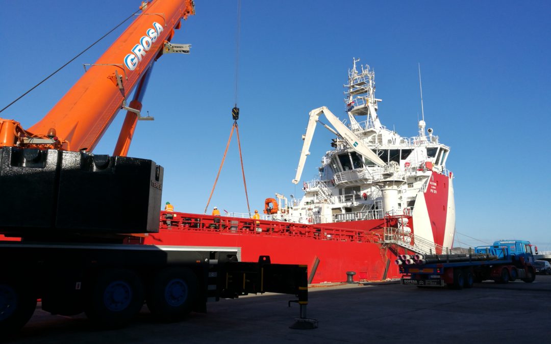 Grosa, apoyo para el sector offshore en el puerto de Las Palmas